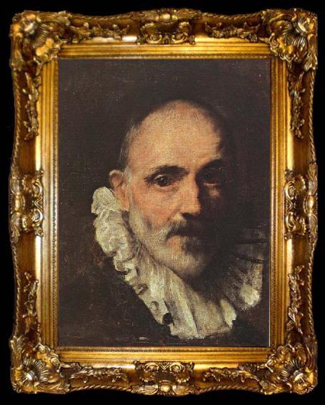 framed  Federico Barocci Self-Portrait, ta009-2